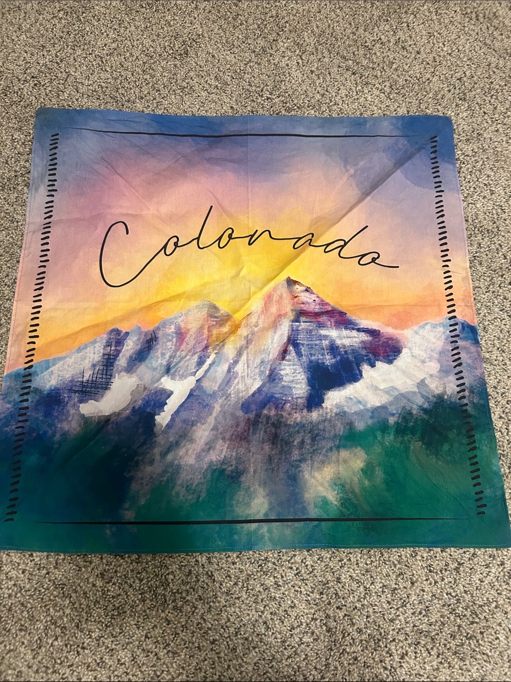 Colorado bandanna